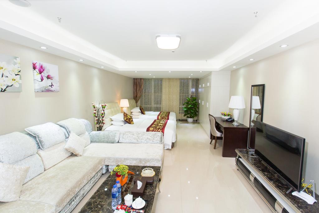 Yo Yo Apartment Zheng Jia Dong Fang Branch Kanton Zimmer foto