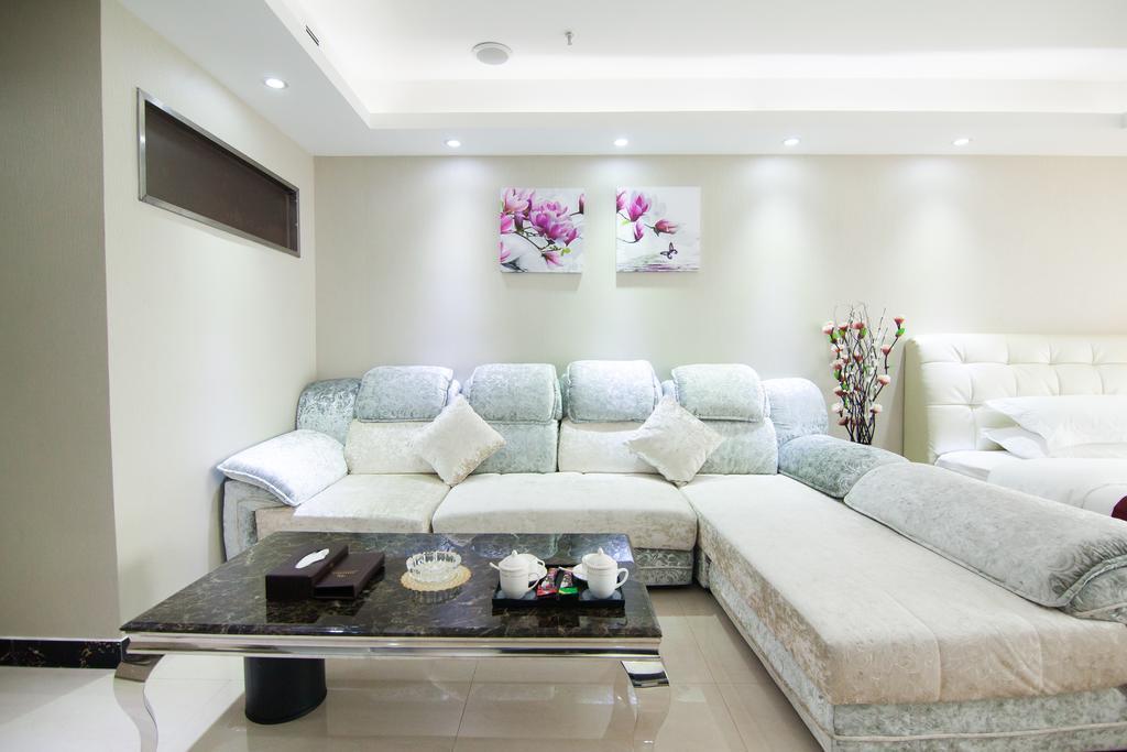 Yo Yo Apartment Zheng Jia Dong Fang Branch Kanton Zimmer foto
