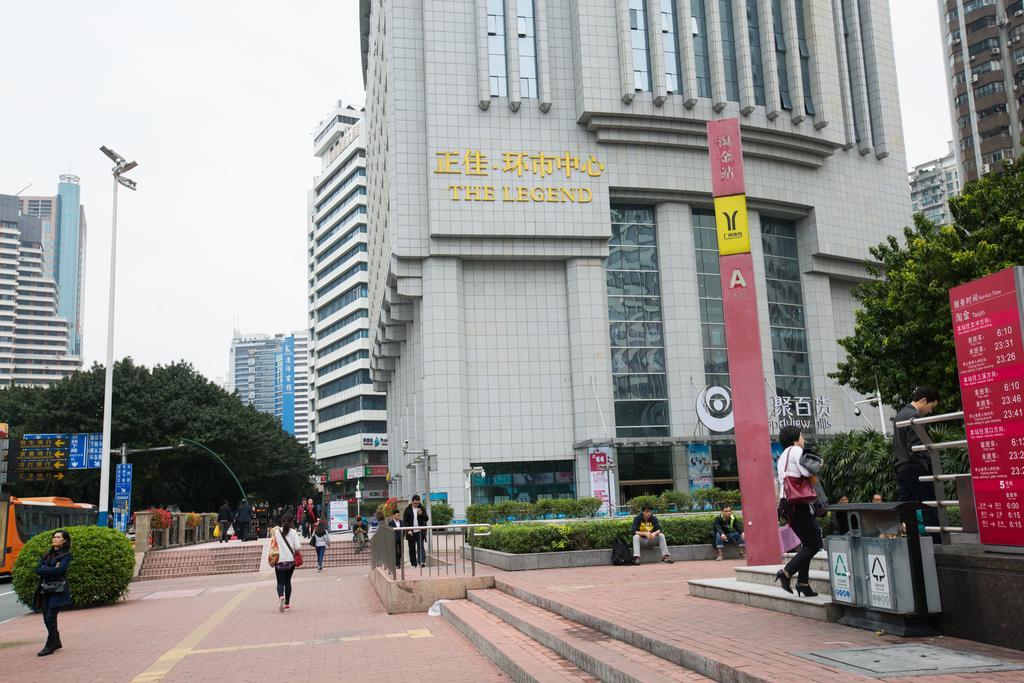 Yo Yo Apartment Zheng Jia Dong Fang Branch Kanton Exterior foto